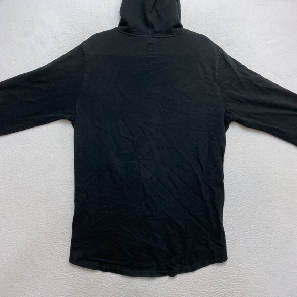 Thom Krom Hoodie Mens XL Black Avant Garde Full Zip Distressed - Picture 8 of 11